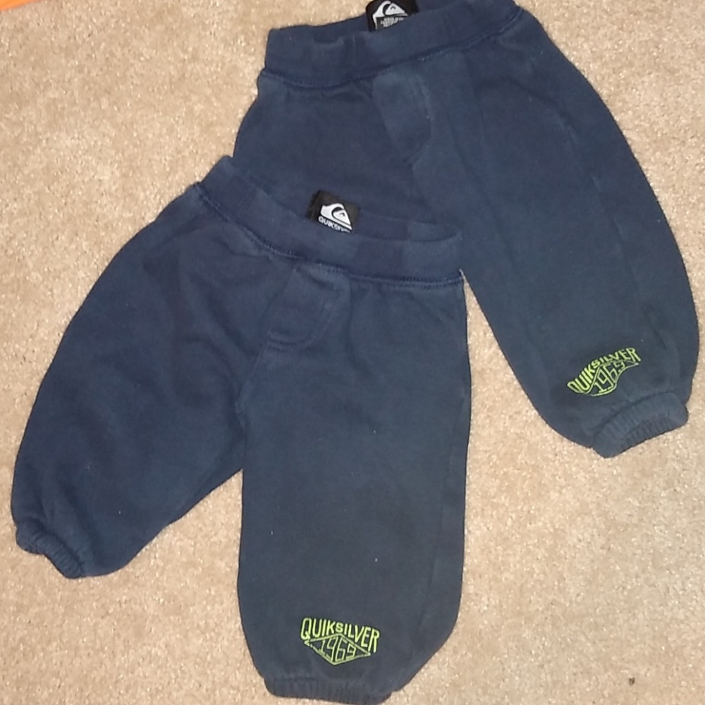 Twins!  2 pair black pants